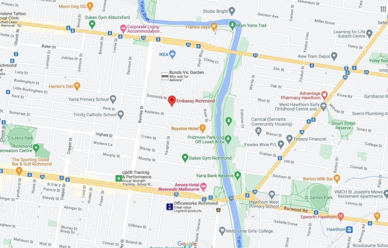 Appartamento Luxury Living, Richmond Melbourne Esterno foto